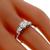 diamond 14k white gold engagement ring 2