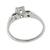 diamond 14k white gold engagement ring 4