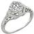 Vintage 0.80ct Diamond Engagement Ring Photo 1