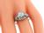 art deco diamond emerald engagement ring 2
