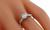 Vintage 0.97ct Diamond Engagement Ring Photo 2