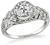 Vintage 1.00ct Diamond Engagement Ring