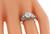 Edwardian Old Mine Cut Diamond 18k Gold Engagement Ring