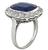 Sapphire Diamond Ring