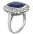 Sapphire Diamond Ring