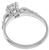 Vintage 1.12ct Diamond Engagement Ring Photo 4
