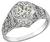 Vintage 1.18ct Diamond Engagement Ring Photo 1