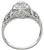Vintage 1.18ct Diamond Engagement Ring Photo 4