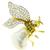 diamond baroque pearl  18k yellow gold queen bee pin 3