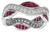 Vintage 1.36ct Ruby 0.68ct Diamond Eternity Wedding Band Photo 3