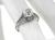 vintage 1.55ct diamond engagement ring photo 2