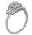 1.65ct Diamond Art Deco Engagement Ring