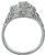 Vintage 1.65ct Diamond Sapphire Engagement Ring Photo 4
