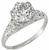 vintage 1.75ct diamond engagement ring photo 1