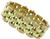 Vintage 1940s Two Tone Gold Bracelet Photo 1