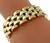 Vintage 1940s Two Tone Gold Bracelet Photo 2