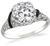 Vintage 2.02ct Diamond Engagement Ring