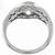 Vintage 2.16ct Diamond 1.00ct Sapphire Engagement Ring Photo 4