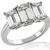 3.46ct Diamond Gold Engagement Ring