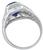 vintage 4.17ct sapphire 1.60ct diamond ring photo 4