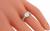 vintage egl certified 1.29ct diamond engagement ring photo 2