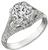 platinum diamond engagement ring 1