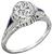 Vintage GIA 1.26ct Diamond Engagement Ring Photo 1