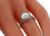 vintage 1.44ct diamond engagement ring photo 2