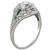 0.70ct Diamond Art Deco Engagement Ring