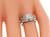 Art Deco Old Mine Cut Diamond 14k Gold Engagement Ring