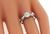 1930s Old Mine Cut Diamond Platinum Engagement Ring