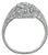 Art Deco Diamond Platinum Ring