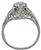 Vintage GIA Certified 0.96ct Diamond Engagement Ring Photo 3