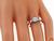 Vintage GIA Certified 0.96ct Diamond Engagement Ring Photo 2