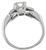 Vintage GIA Certified 1.00ct Diamond Engagement Ring Photo 3