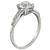 1.01ct Diamond Art Deco Engagement Ring