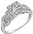 Vintage GIA 1.02ct Diamond Engagement Ring Photo 1