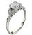 1.04ct Diamond Engagement Ring