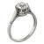 1.05ct Diamond Victorian Solitaire Engagement Ring