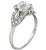 1.13ct Diamond Art Deco Engagement Ring