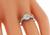 1920s Old European Cut Diamond Platinum Engagement Ring