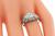 vintage old mine cut diamond edwardian engagement ring 2