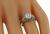 Edwardian Old European Cut Diamond Platinum Engagement Ring