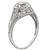 2.53ct Diamond Art Deco Engagement Ring