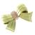 14k pink and green gold bow pin 1