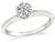GIA 0.57ct Diamond Solitaire Engagement Ring