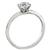 1920s Round Brilliant Cut Diamond Platinum Solitaire Platinum Engagement Ring