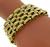 vintage two tone gold bracelet photo 2