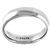 Comfort Fit Platinum Wedding Band | Israel Rose