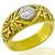 GIA 1.00ct Diamond Gold Ring